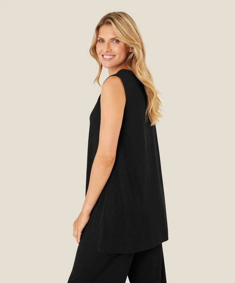 1006691 MaElta Basic Top - Black