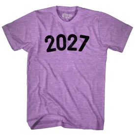 2027 Year Celebration Adult Tri-Blend T-shirt