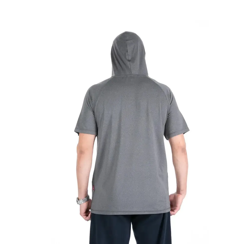 3 Pack Men's Short Sleeve Hoodie