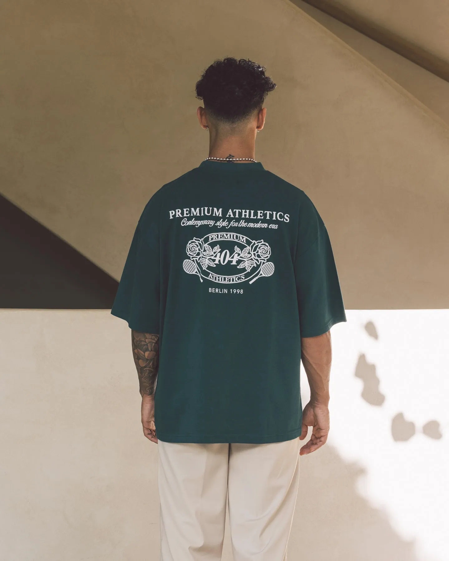 404 Premium Athletics Vintage T-Shirt Green