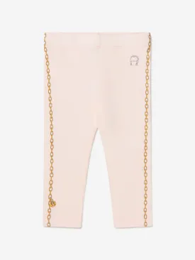 Aigner Baby Girls Cotton Logo Leggings