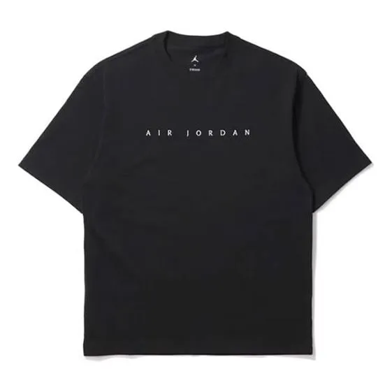 Air Jordan x Union Logo Tee 'Black', black