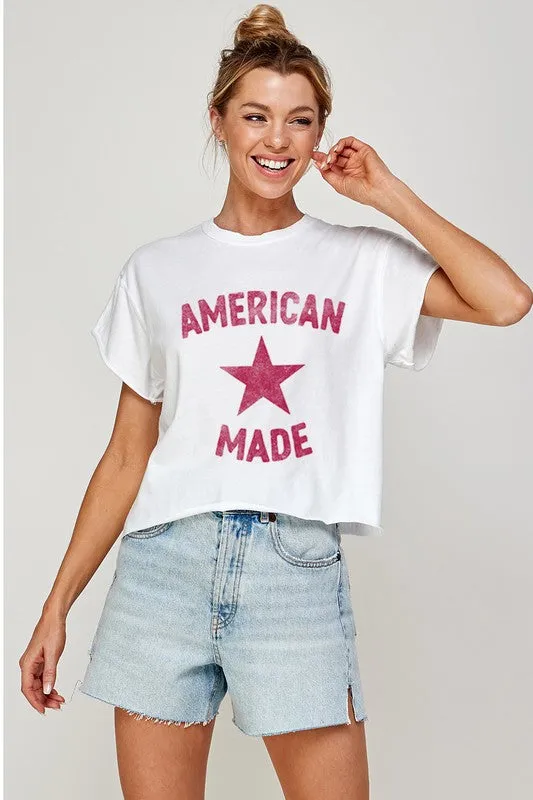 AMERICAN MADE Crop Top