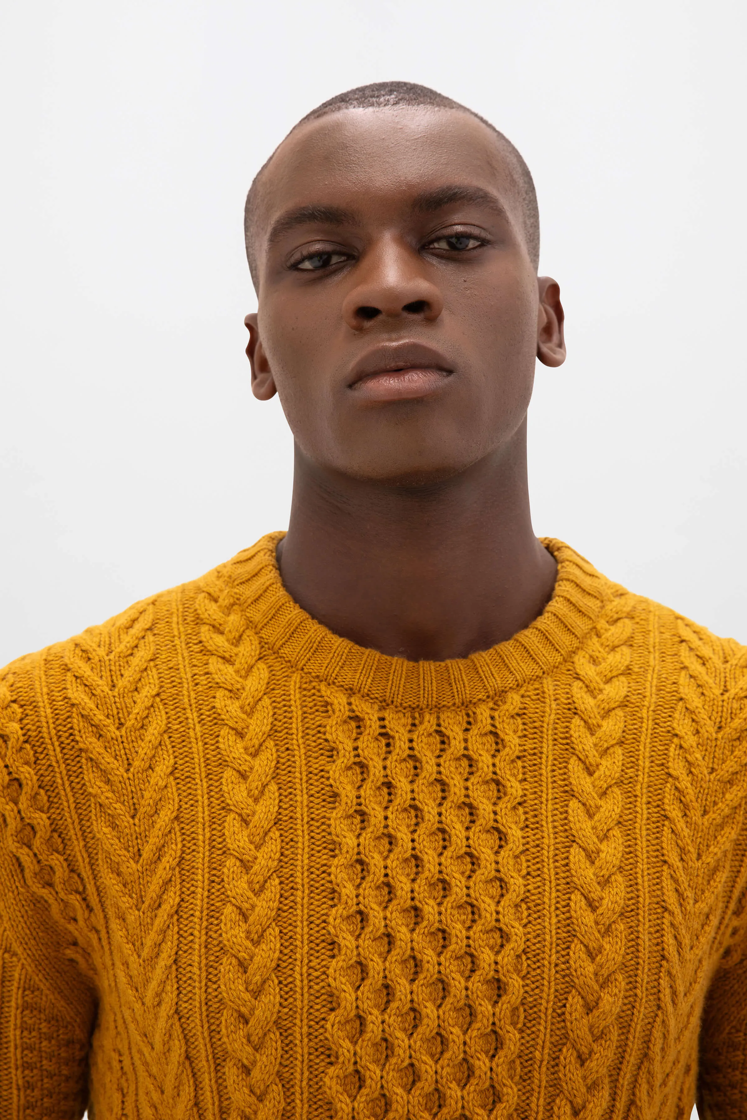 Aran Cable Cashmere Jumper
