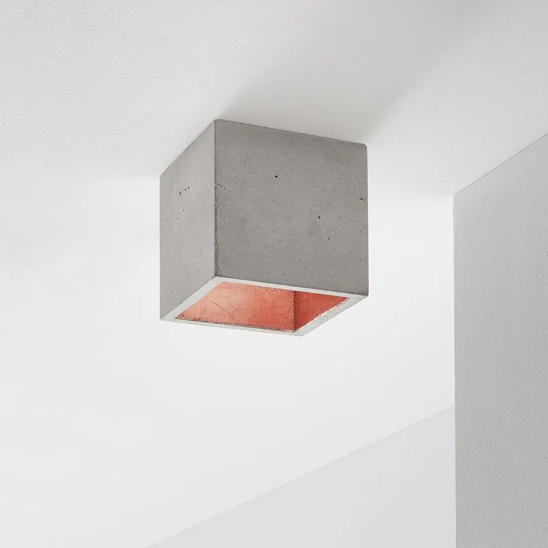 B7 Concrete Ceiling Spot Light - Light Grey - GANTlights