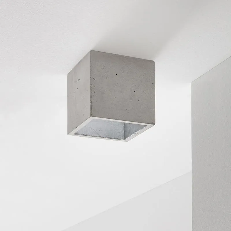 B7 Concrete Ceiling Spot Light - Light Grey - GANTlights