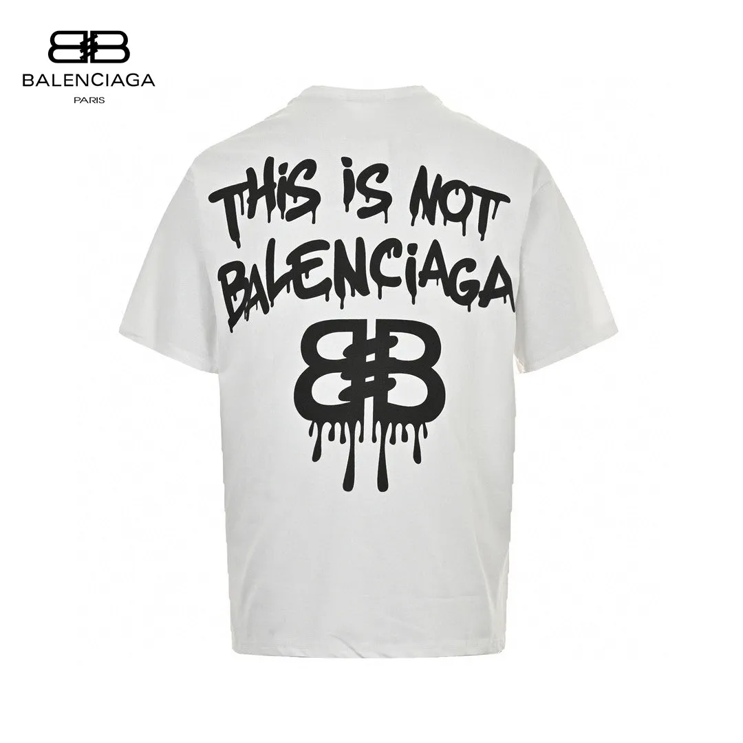 Balenciaga Paris Classic White T-Shirt