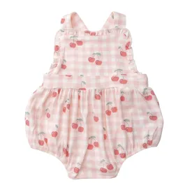 Bamboo Ruffle Bubble, Pink Cherry