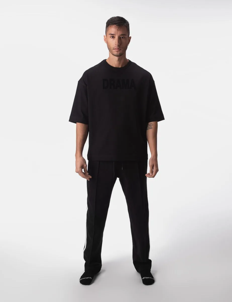 Barcode Berlin Oversized T Shirt Drama Black