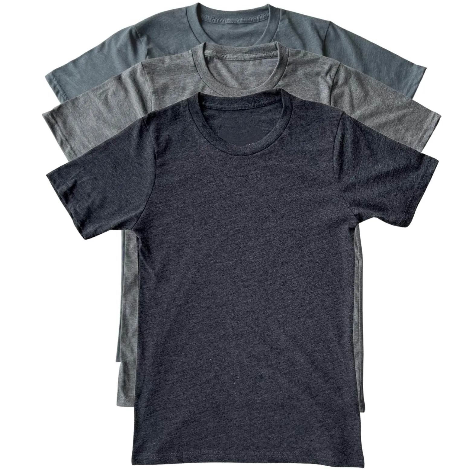 Basic T Shirt Shades Of Gray Pack | Made In USA