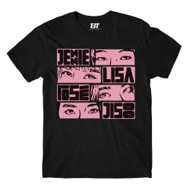 Black Pink T shirt - Jennie Lisa Rose Jisoo