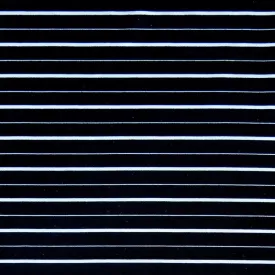 Black/White Pinstripe Nylon Spandex Swimsuit Fabric