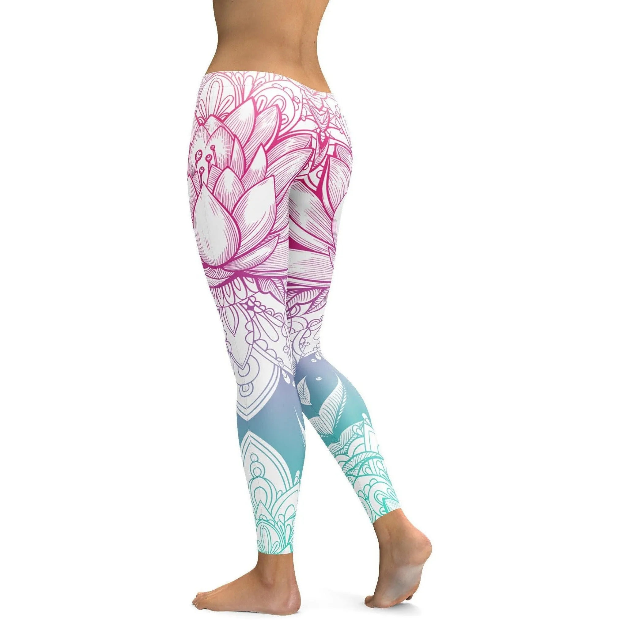 Bright Lotus Leggings