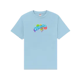 Buns of Steel Light Blue Tee