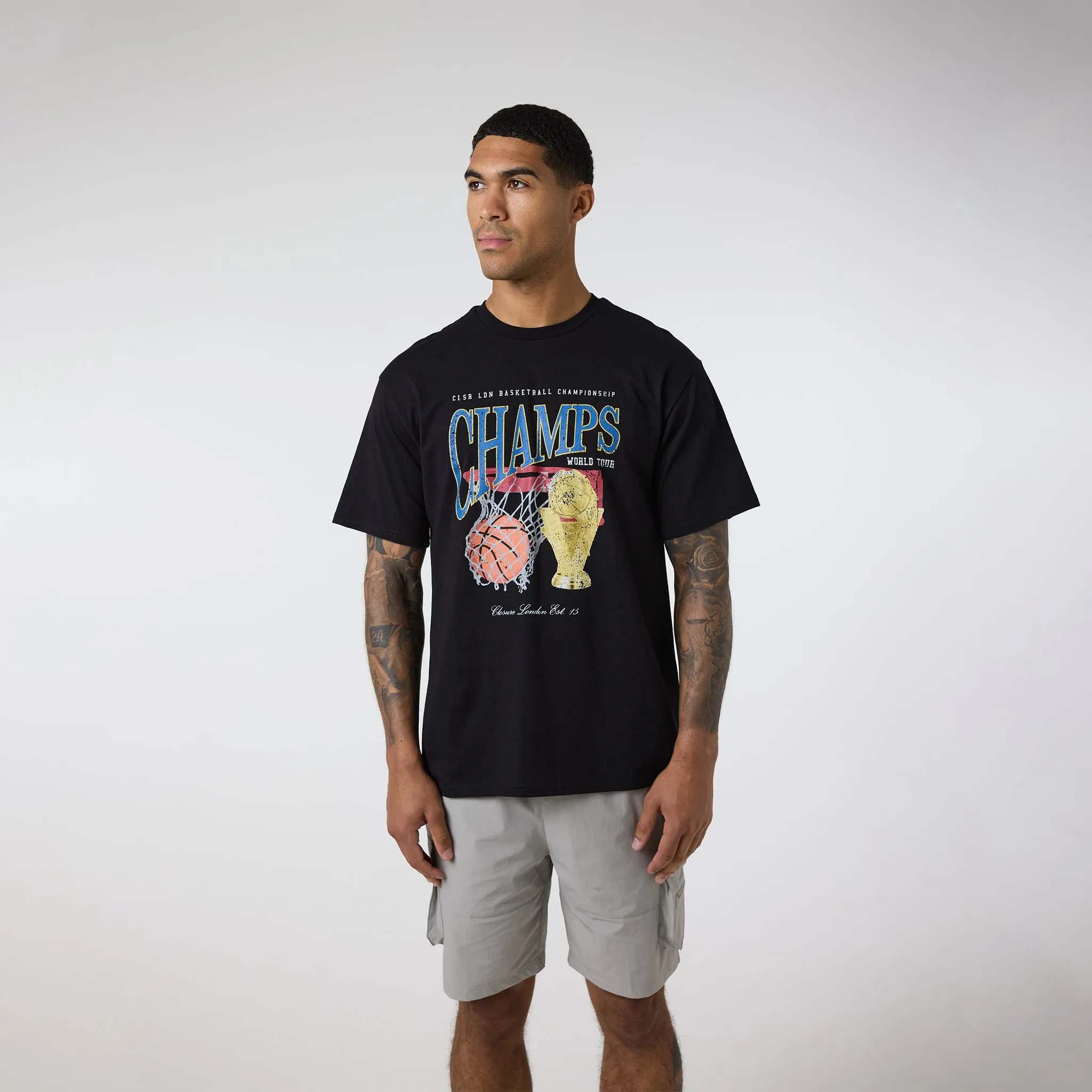 Champs T-Shirt | Black