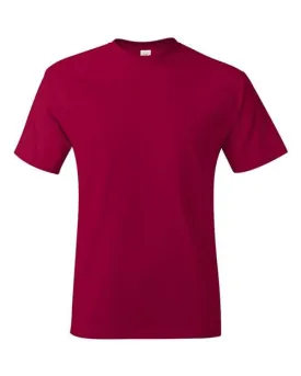 Custom Embroidered - Hanes - Authentic T-Shirt - Deep Red - 5250