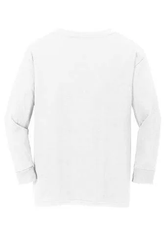 Custom Heavy Cotton Youth Long Sleeve T-Shirt  5400B