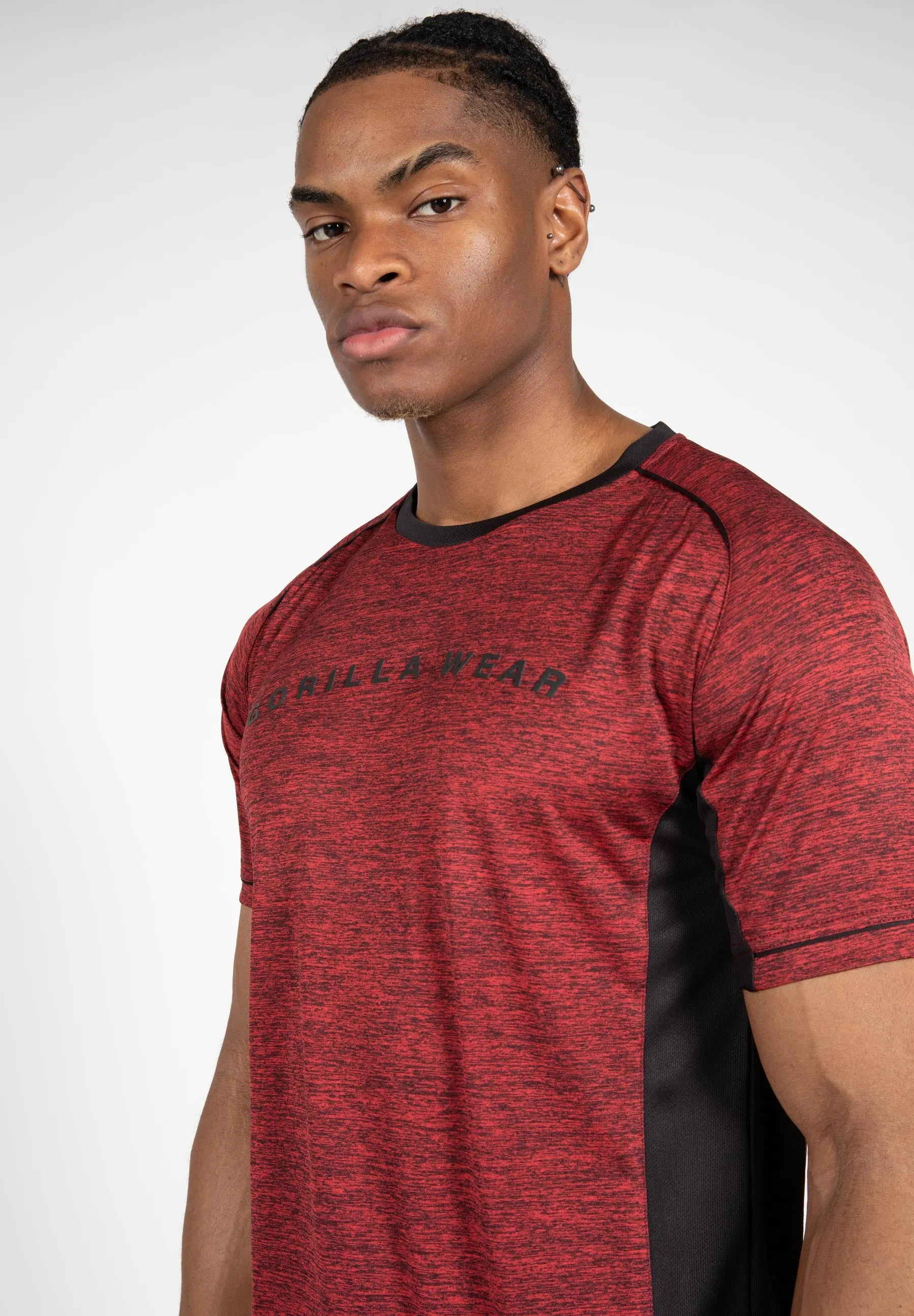 Fremont T-Shirt - Burgundy/Black