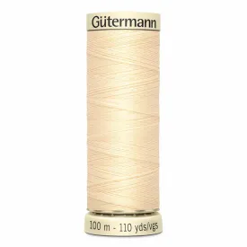 Gutermann Polyester Thread 100m #803 Cream