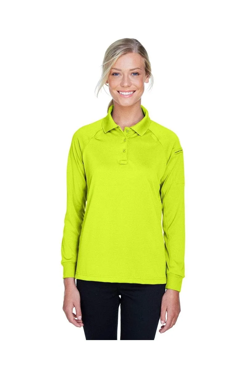 Harriton M211LW: Ladies' Tactical Long-Sleeve Performance Polo