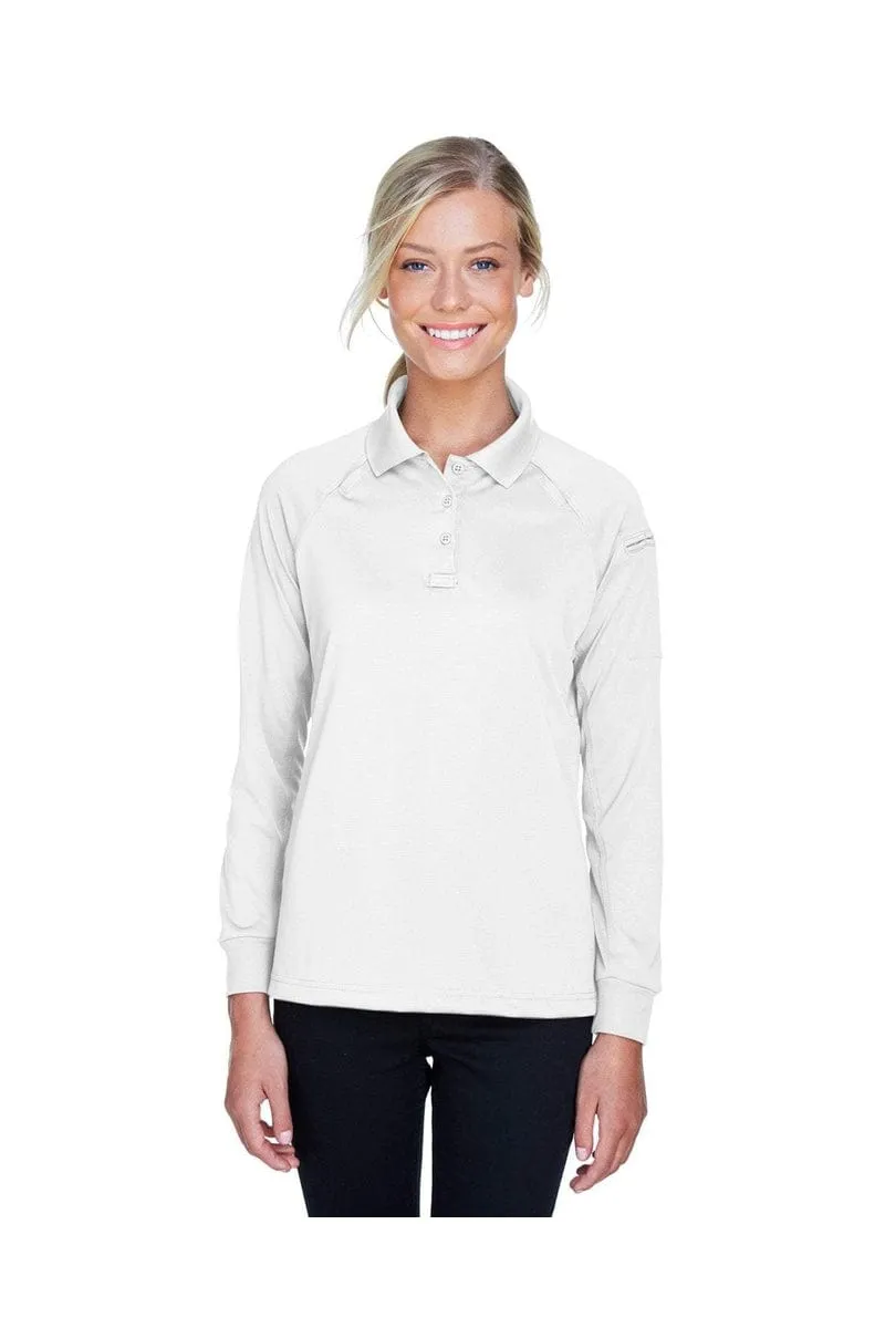 Harriton M211LW: Ladies' Tactical Long-Sleeve Performance Polo