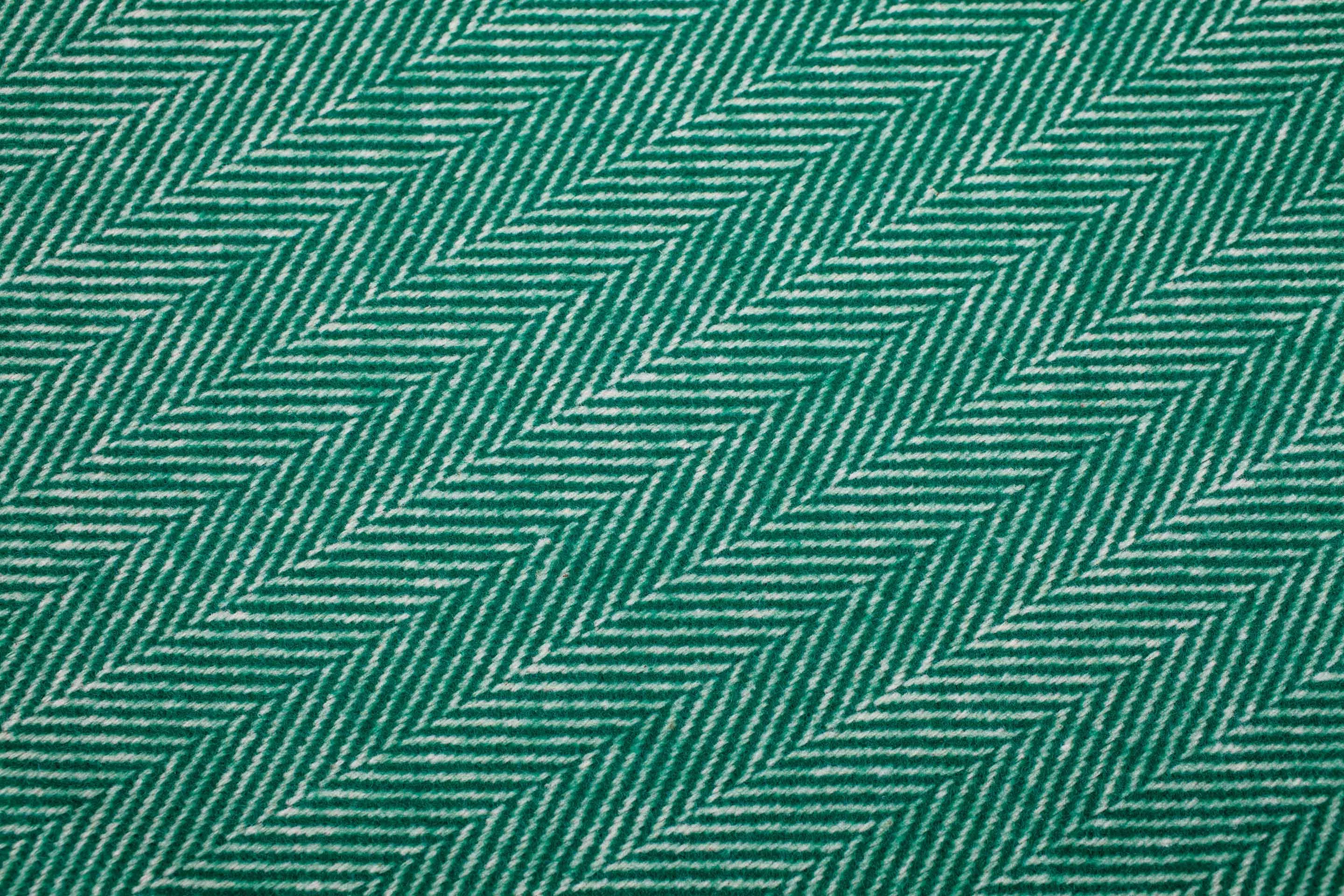 Herringbone Throw & Blanket — Pure Cotton
