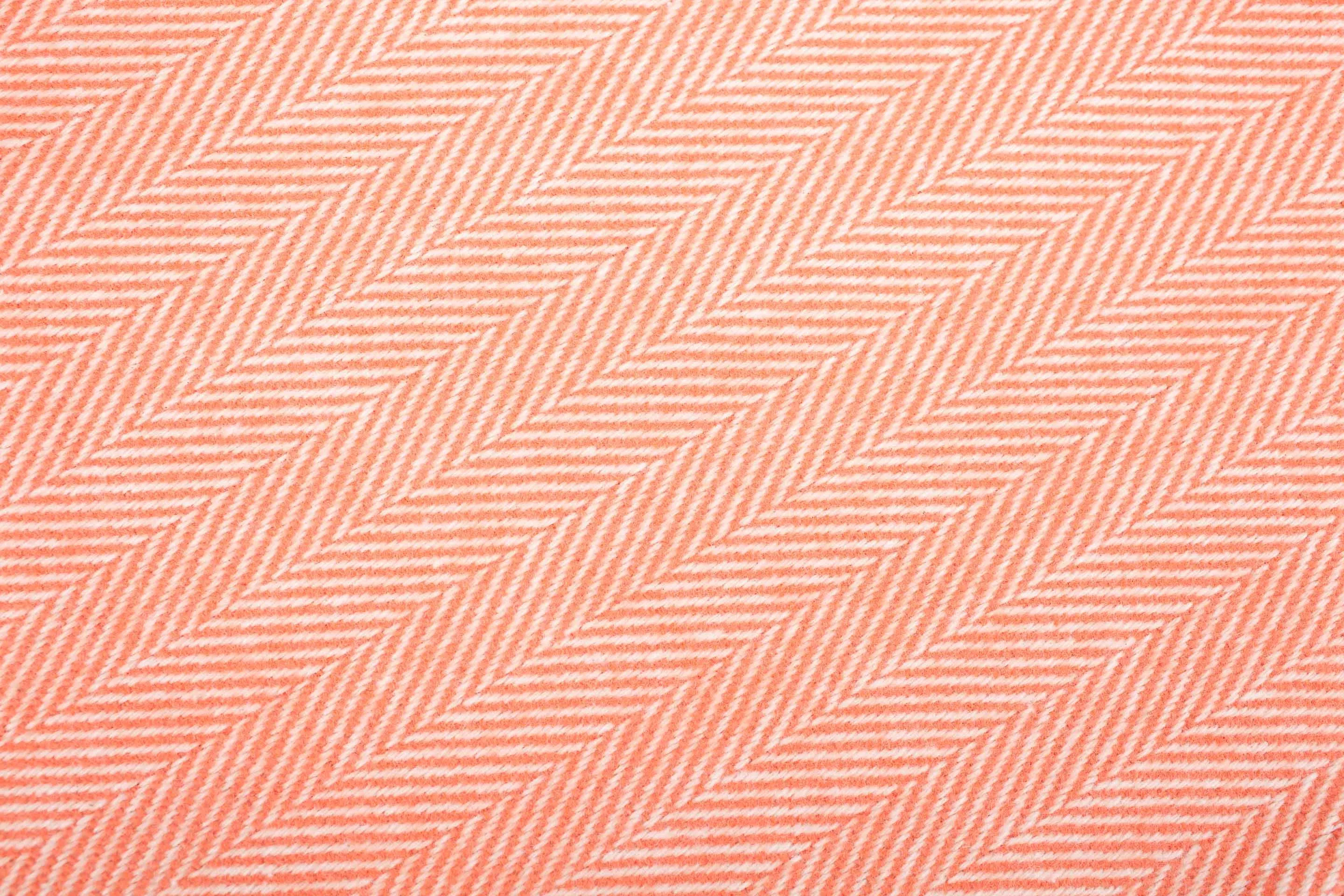 Herringbone Throw & Blanket — Pure Cotton