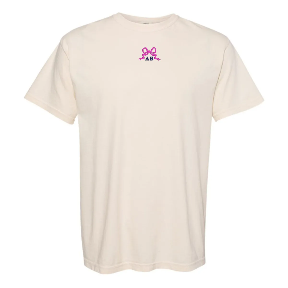 Initialed 'Tiny Bow' T-Shirt