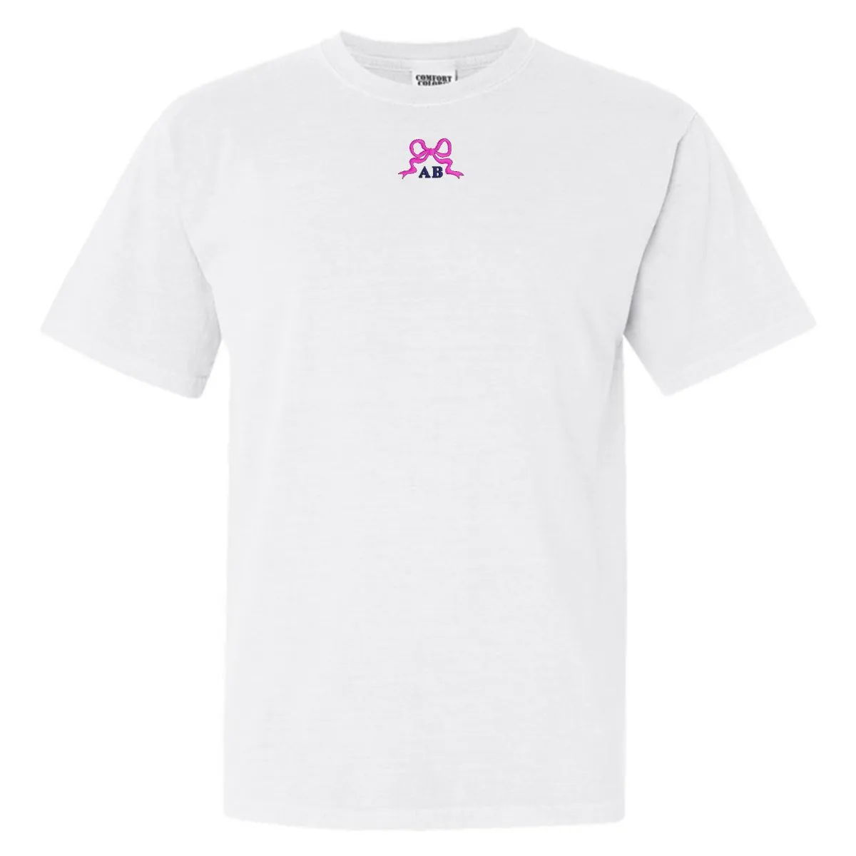 Initialed 'Tiny Bow' T-Shirt