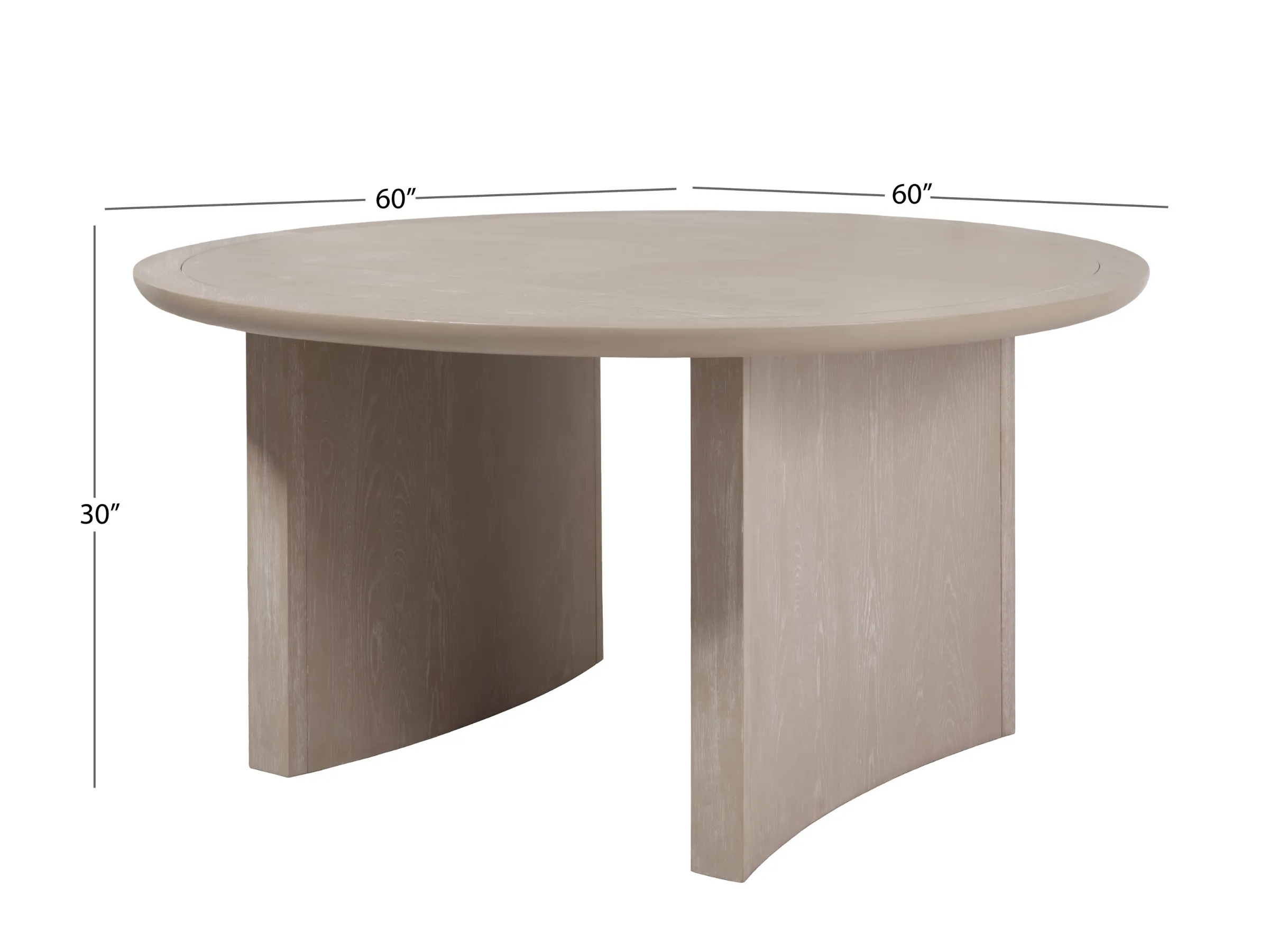 Mandy 60" Round Dining Table