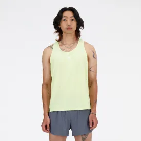 MEN'S ATHLETICS RACING SINGLET - LIMELIGHT