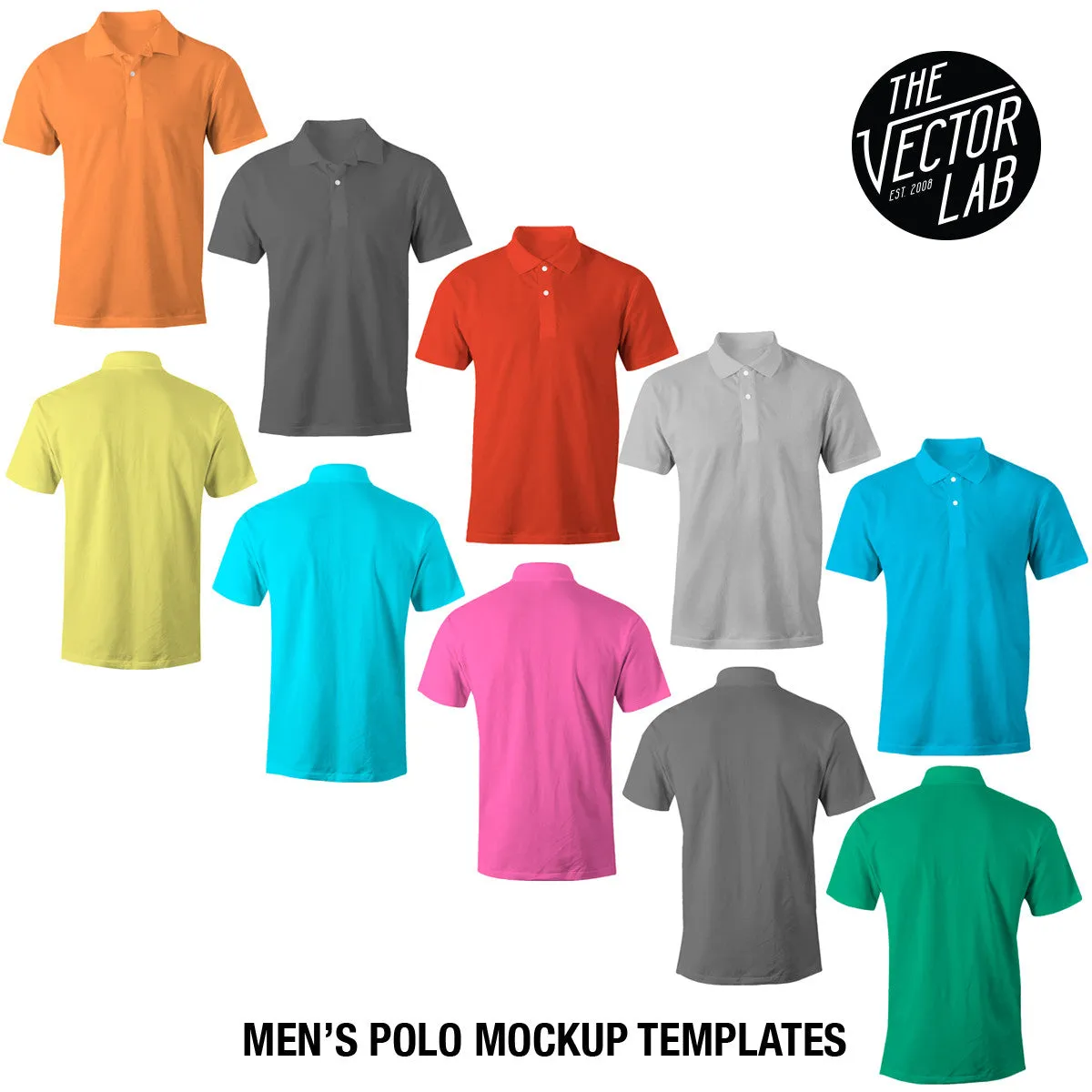 Men's Polo Mockup Templates