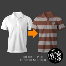 Men's Polo Mockup Templates