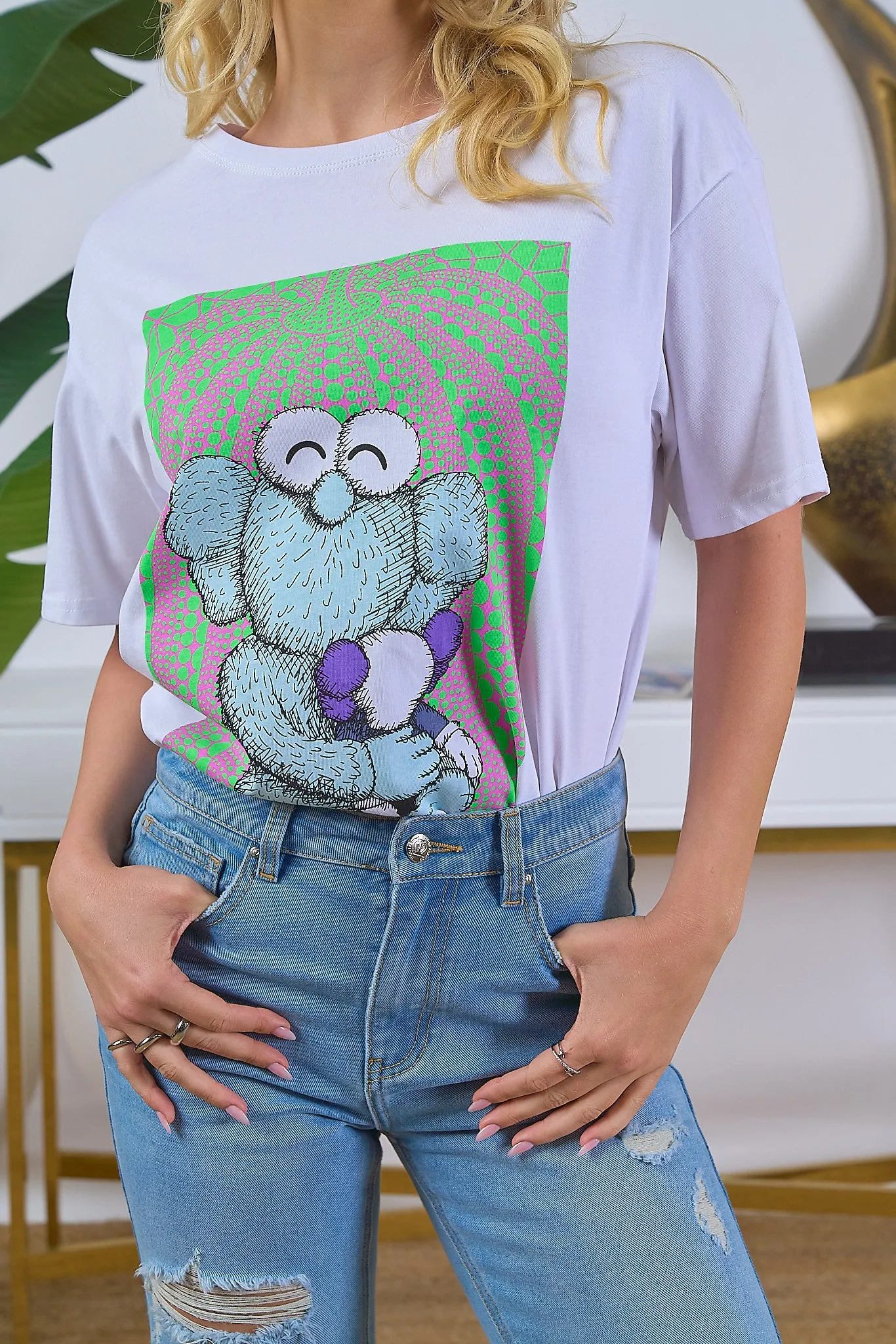 Printed Cartoon T-Shirt