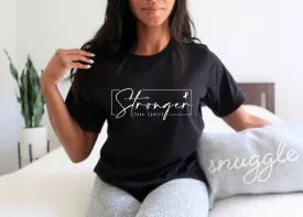 Stronger Than Cancer T-Shirt Black