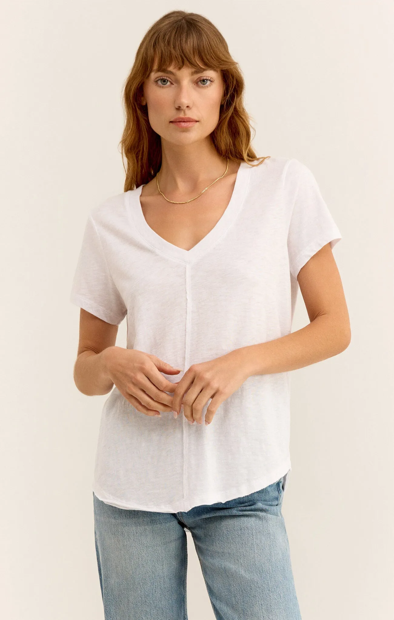 The Asher V-Neck Tee