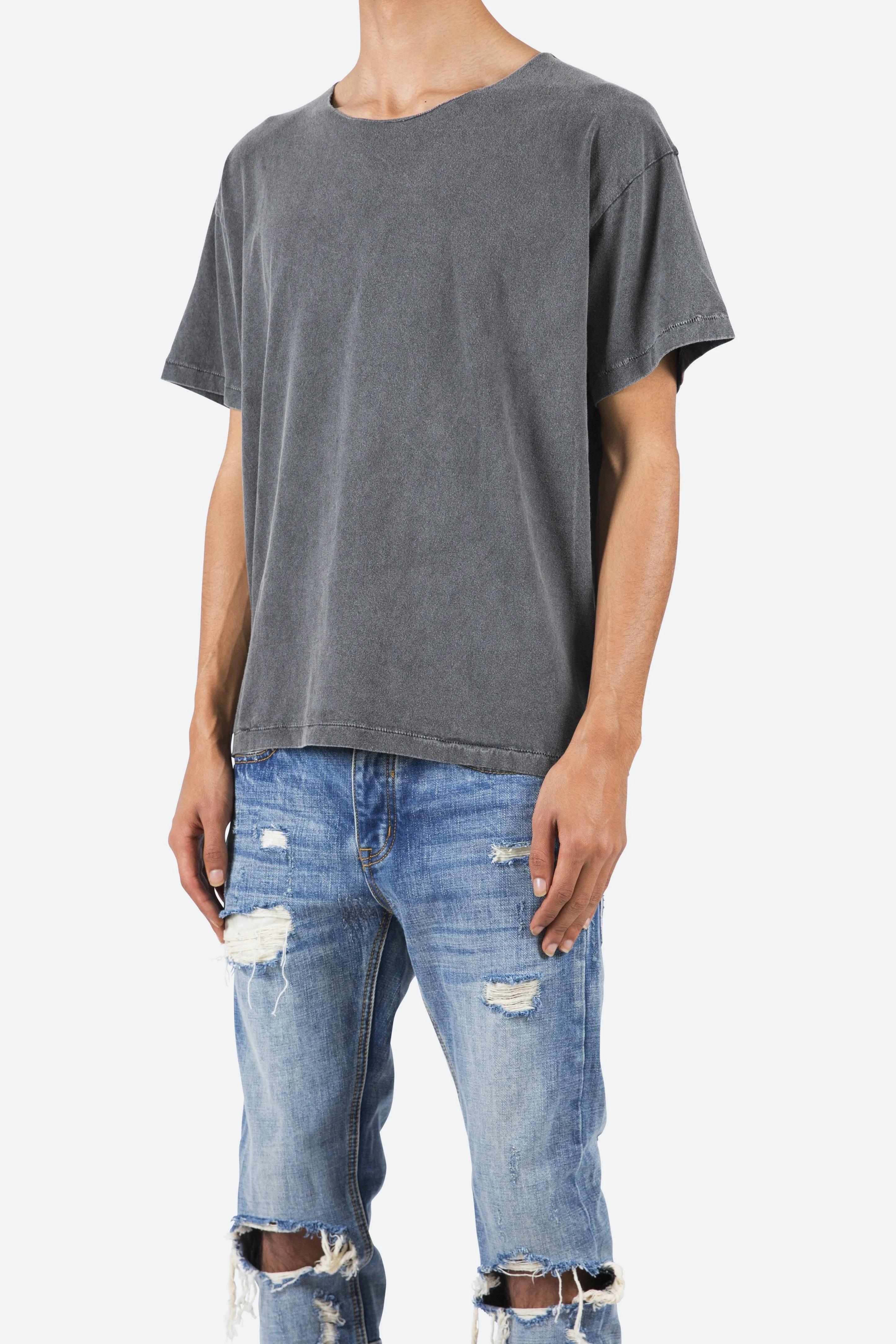 Vintage Raw Tee - Vintage Black