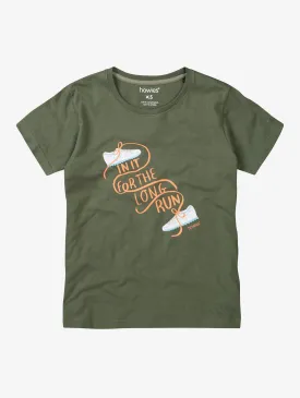 Women's Long Run Organic T-shirt